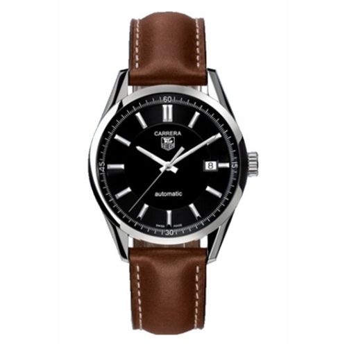 TAG Heuer Carrera Calibre 5 39 Stainless Steel / Black / Calf
